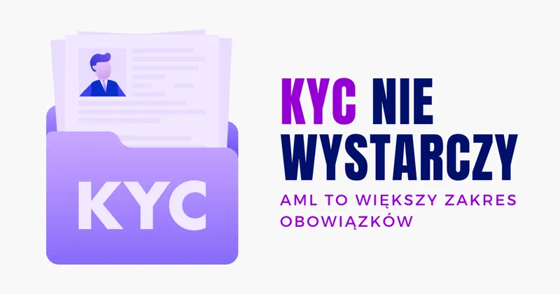 Samo KYC nie wystarczy, aby dobrze wykonać obowiązki AML