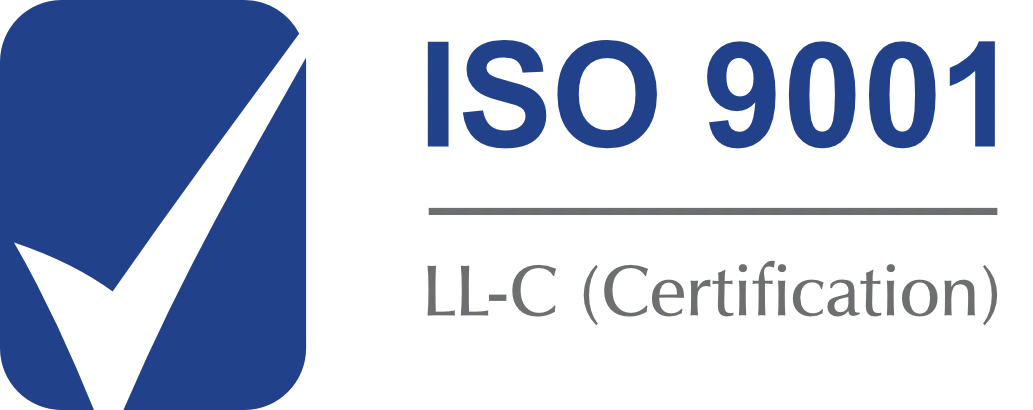 Znak certyfikacji ISO 9001:2015 – LL-C (Certification)