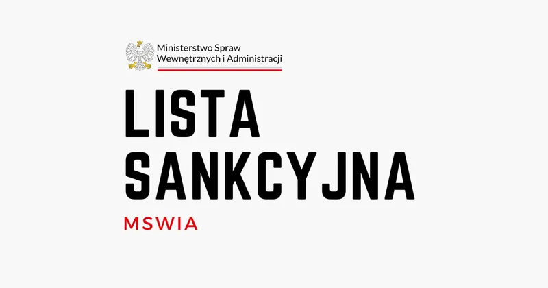 Lista sankcyjna MSWiA